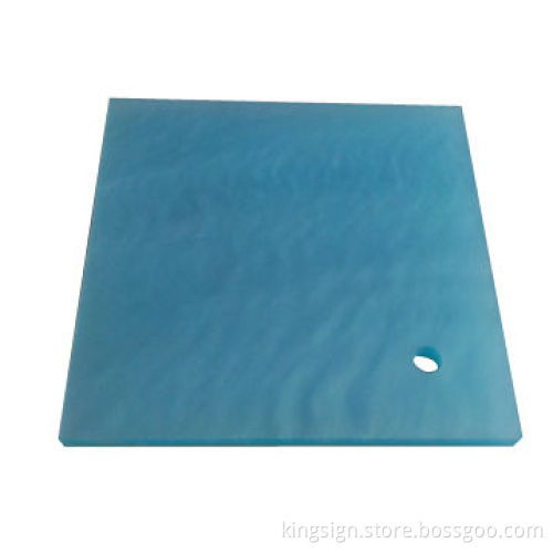 Panel pearl shell, color and clear cast acrylic sheetNew
